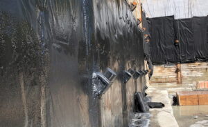 blind-side waterproofing